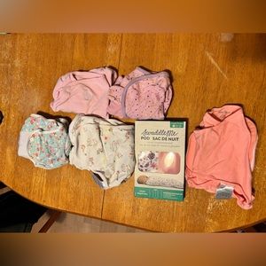 Stage 1 baby swaddles set of 7